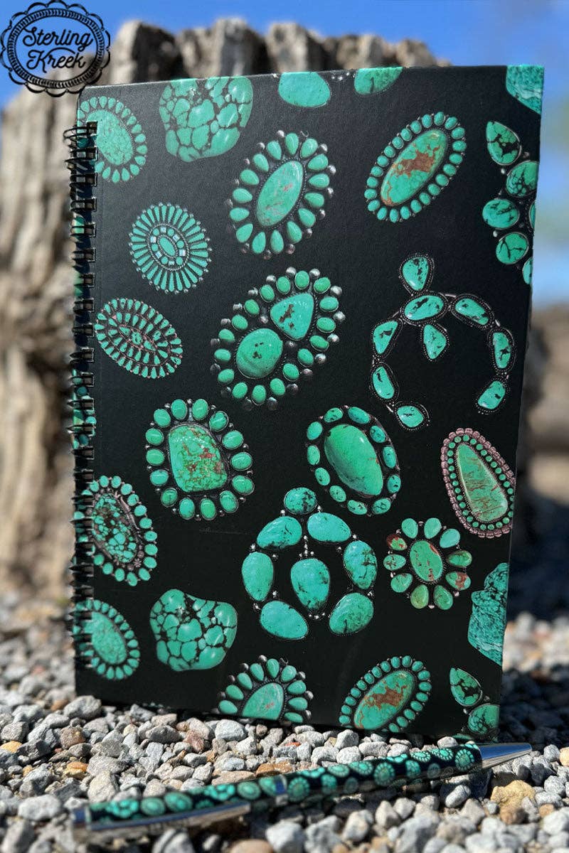 Forever In Turquoise Notebook