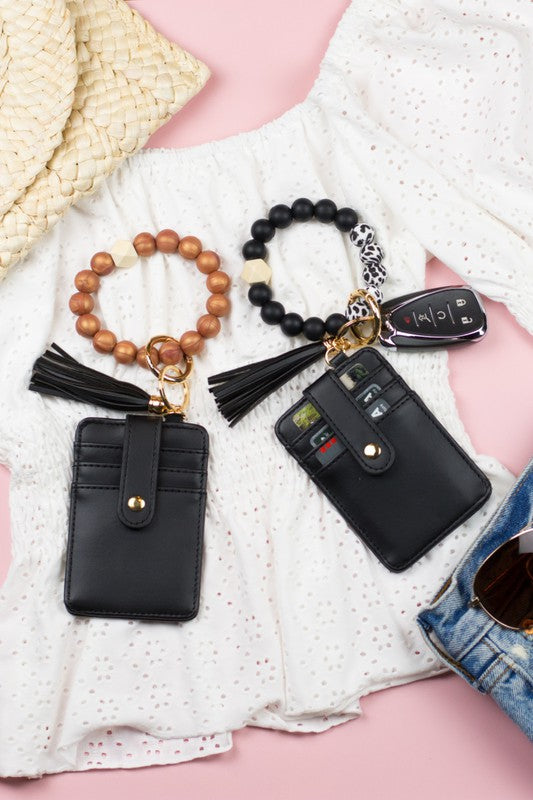Diva- Key Ring WALLET Bracelet