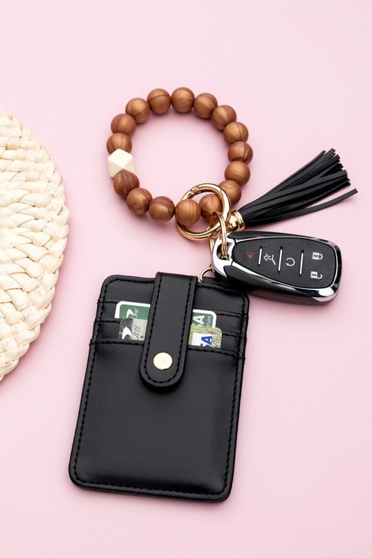 Diva- Key Ring WALLET Bracelet