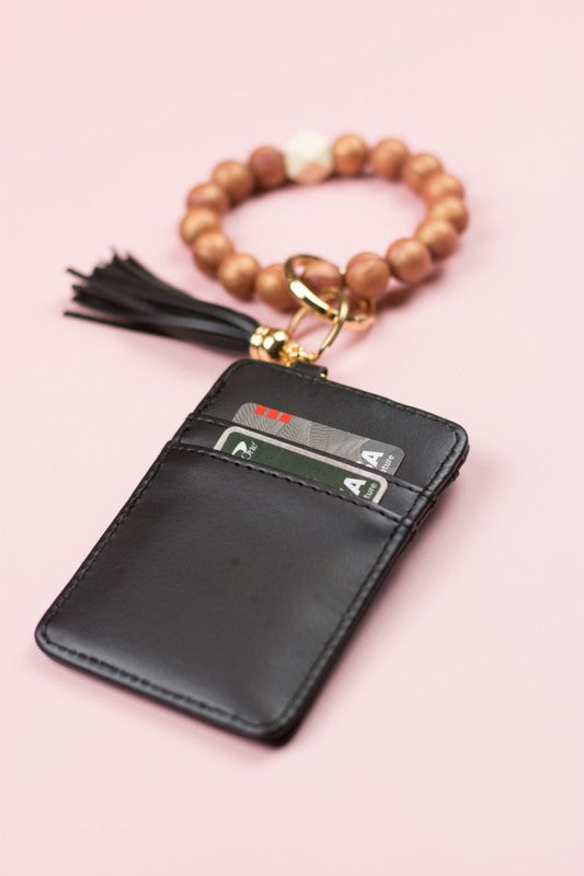 Diva- Key Ring WALLET Bracelet