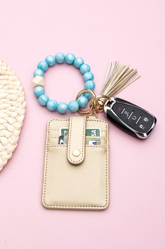 Diva- Key Ring WALLET Bracelet
