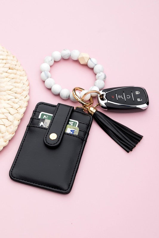 Diva- Key Ring WALLET Bracelet