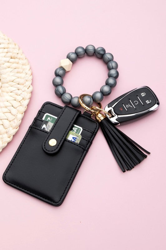 Diva- Key Ring WALLET Bracelet