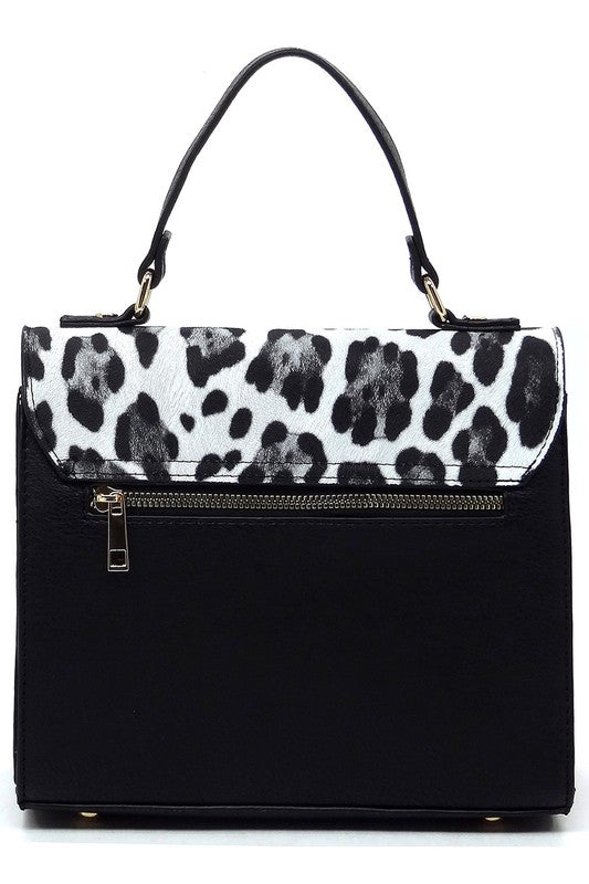 Ariel - Colorblock Satchel