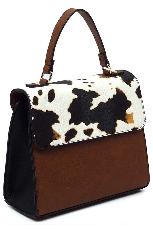 Ariel - Colorblock Satchel