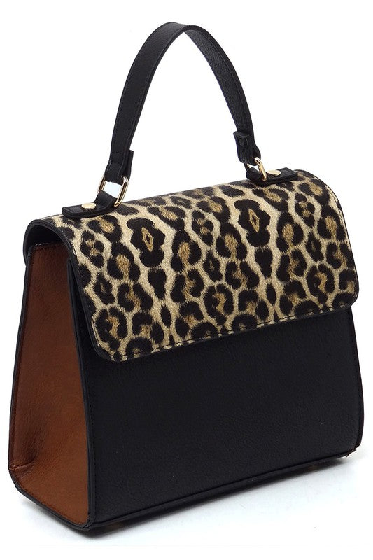 Ariel - Colorblock Satchel