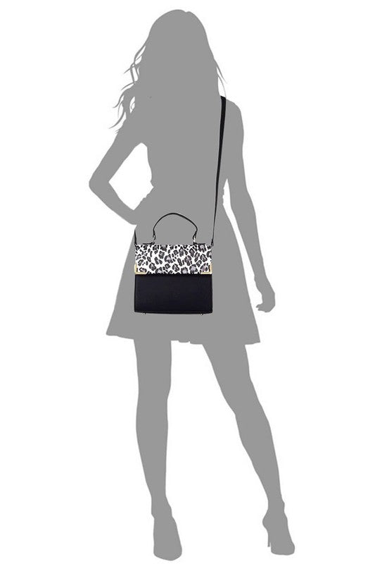 Ariel - Colorblock Satchel