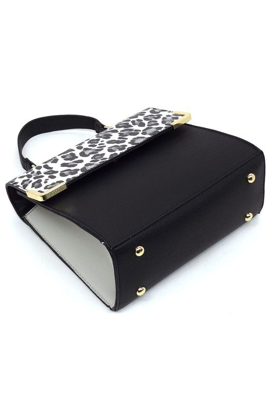 Ariel - Colorblock Satchel