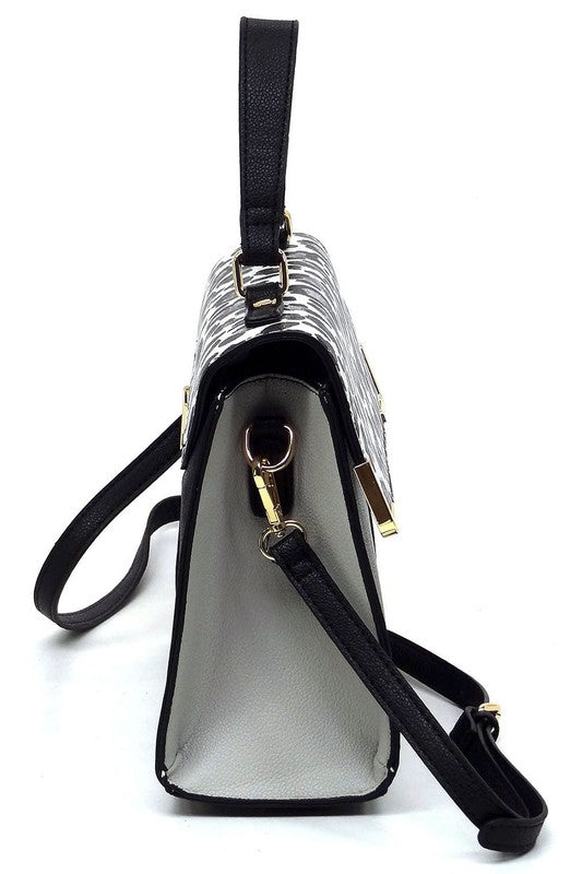 Ariel - Colorblock Satchel