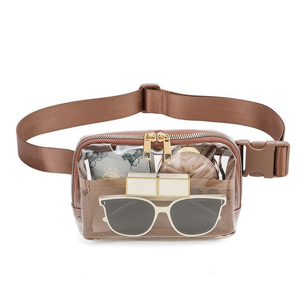 Juni - Clear Stadium Belt Bag