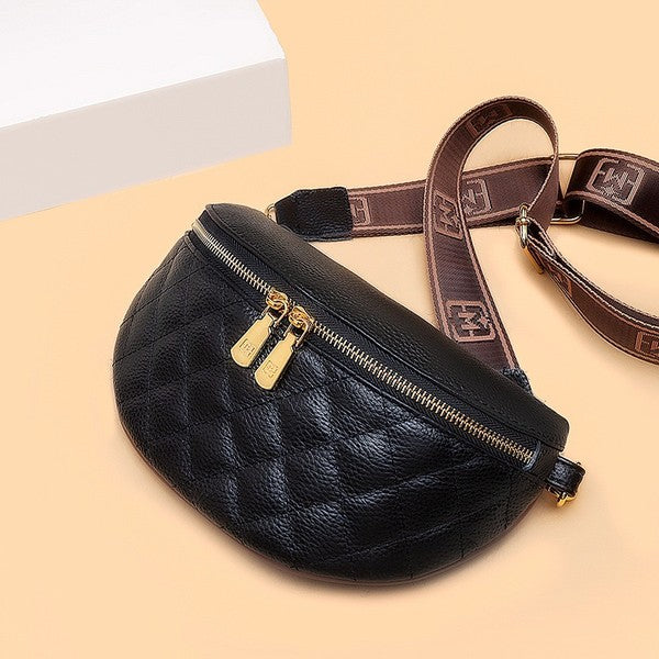 Myra - Genuine Quilted Leather Bag
