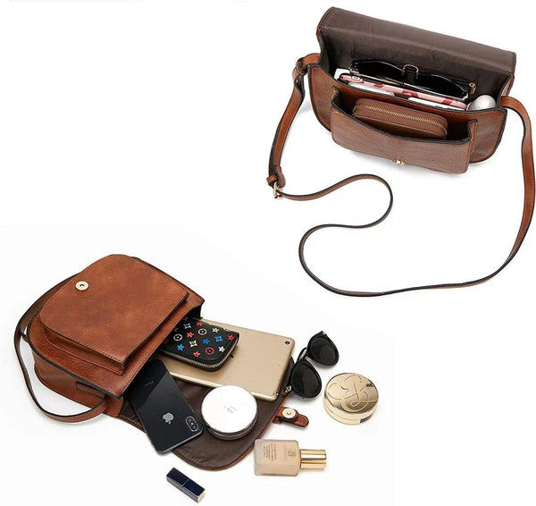 Blair - Foldover Buckle Crossbody