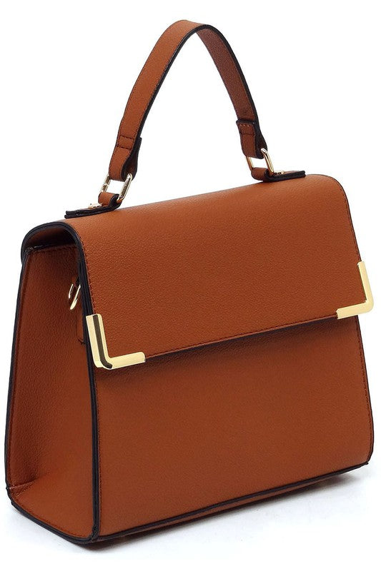 Ariel - Colorblock Satchel