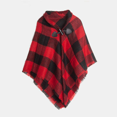 Plaid Girl's Shawl