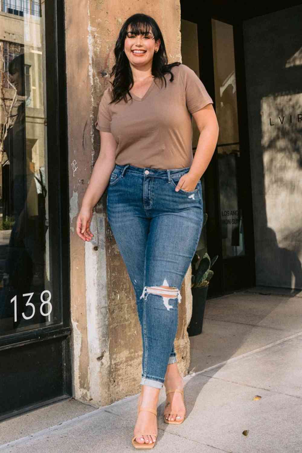 Daisy - High Rise Skinny Jeans