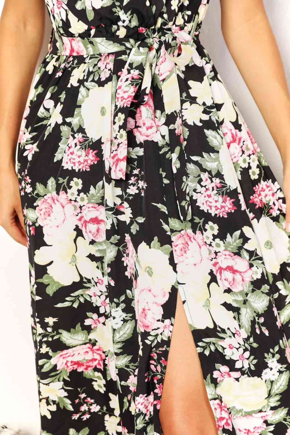 Floral Split Dress