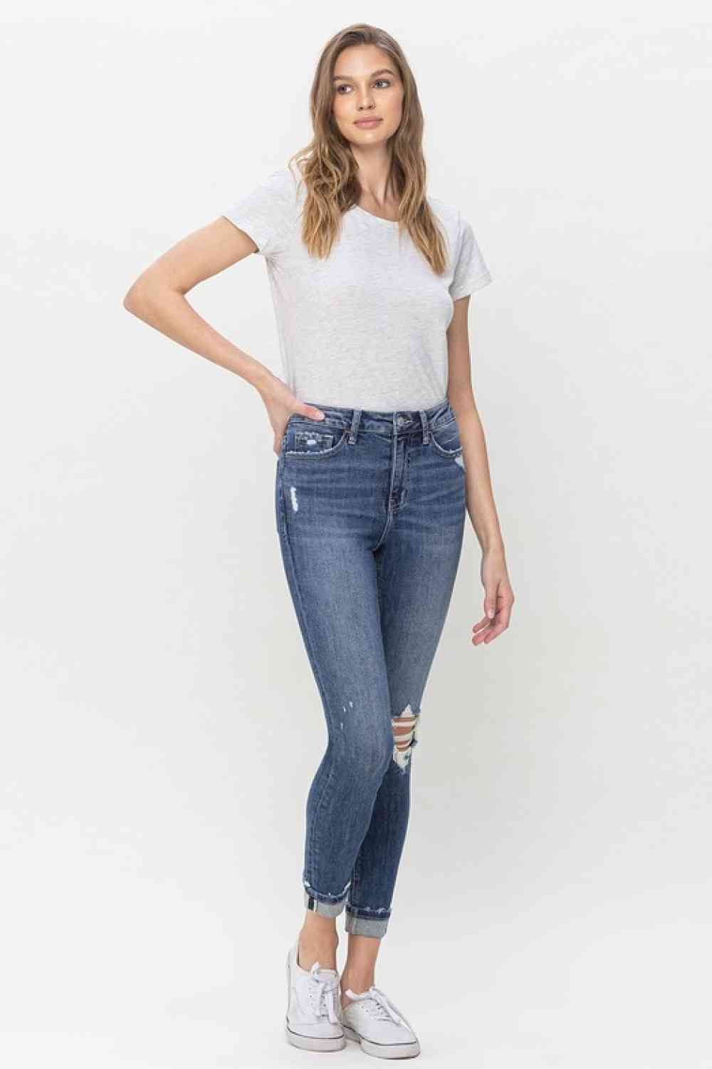Daisy - High Rise Skinny Jeans