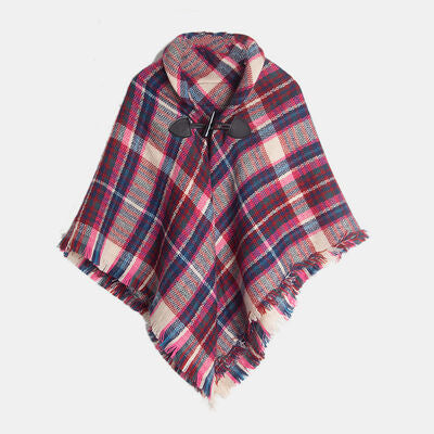 Plaid Girl's Shawl