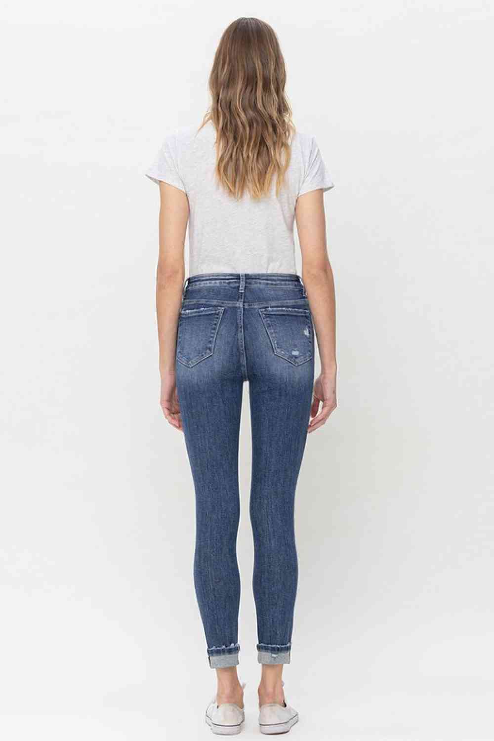 Daisy - High Rise Skinny Jeans