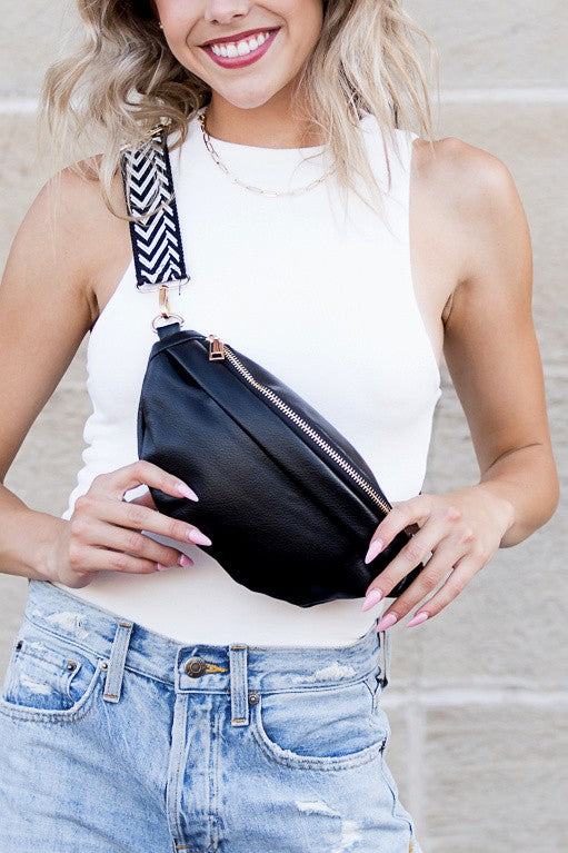 Nora - Removable Fringe Crossbody Sling