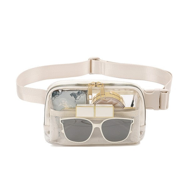 Juni - Clear Stadium Belt Bag