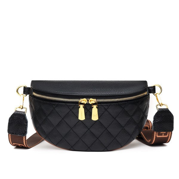 Myra - Genuine Quilted Leather Bag