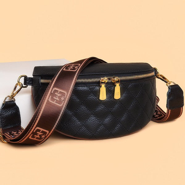 Myra - Genuine Quilted Leather Bag