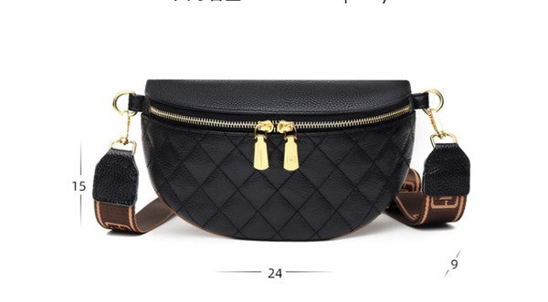 Myra - Genuine Quilted Leather Bag