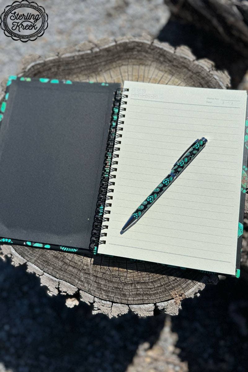 Forever In Turquoise Notebook