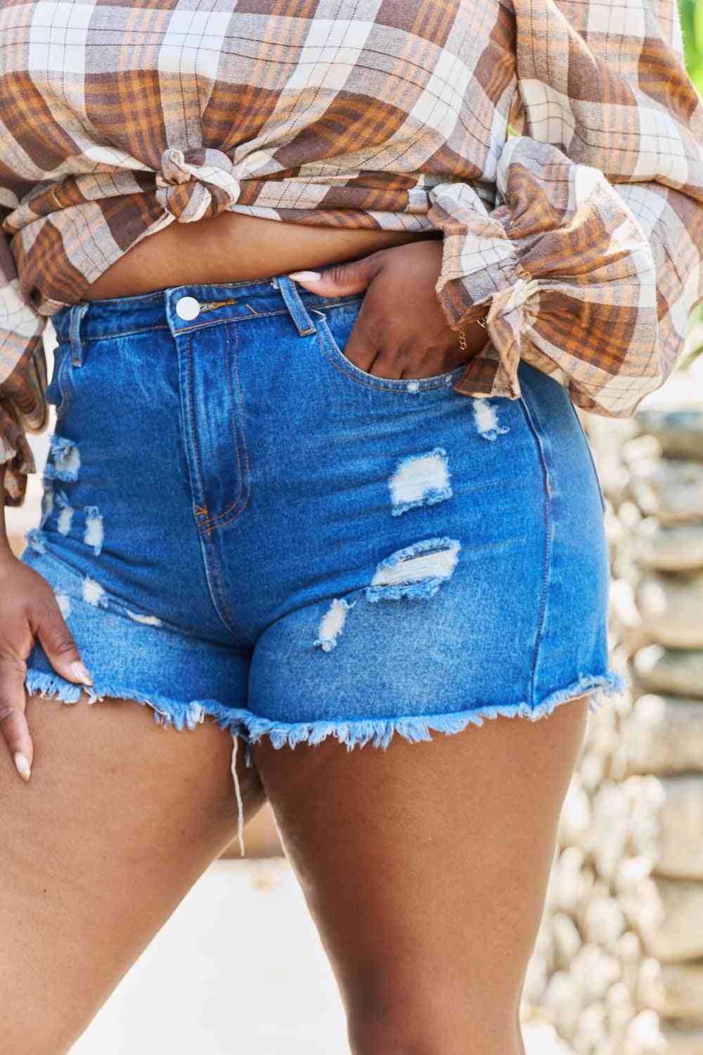 Emily - High Waist Shorts
