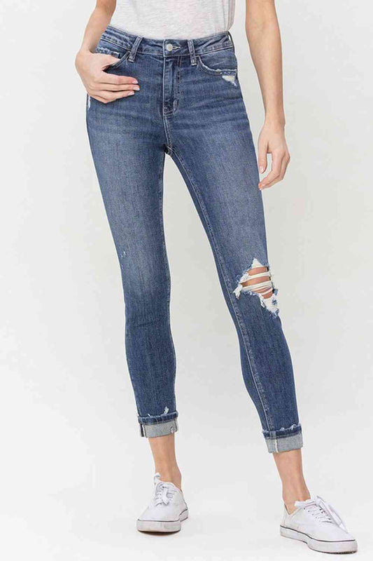 Daisy - High Rise Skinny Jeans
