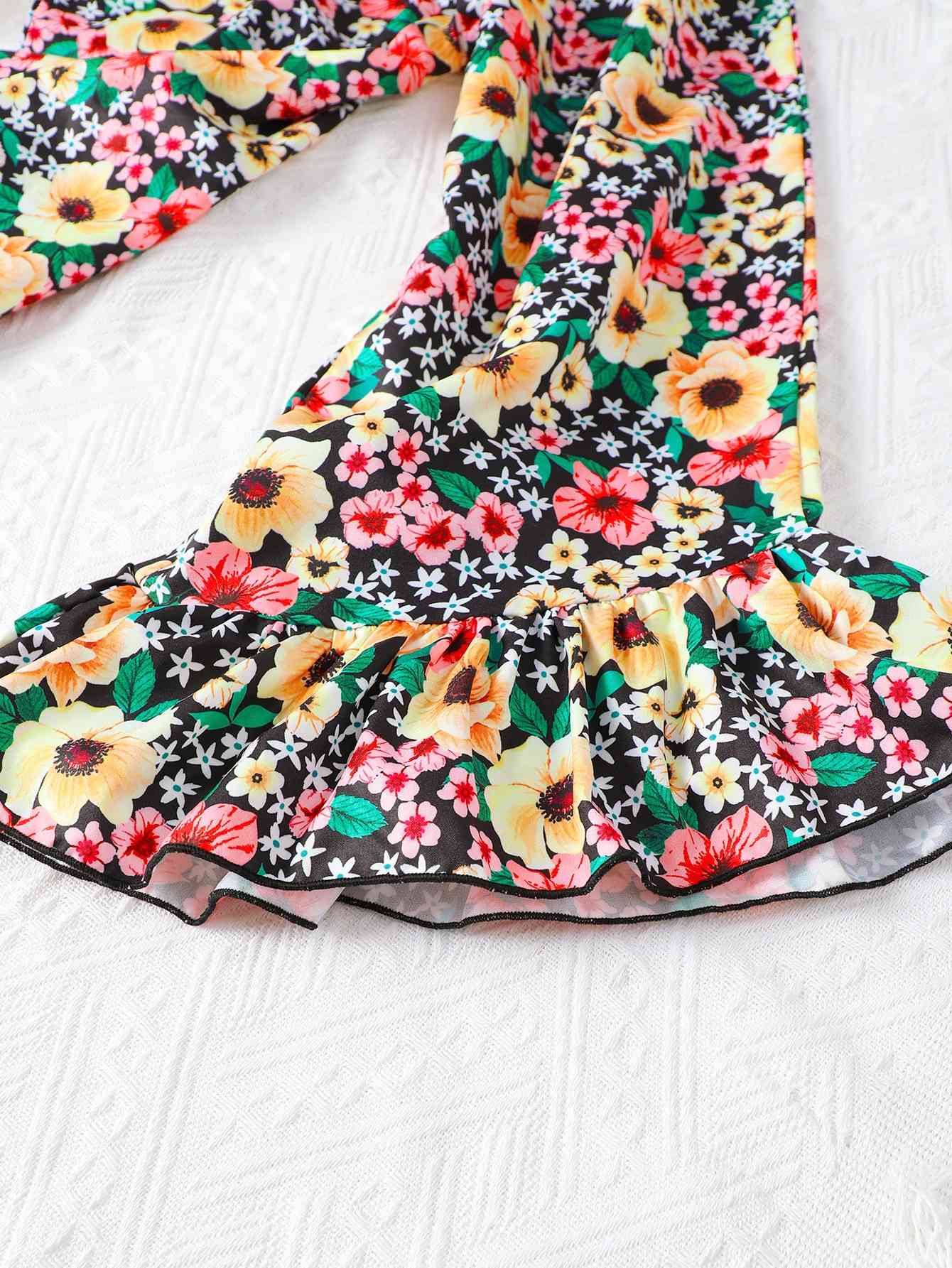 Floral Bell Set - Girls