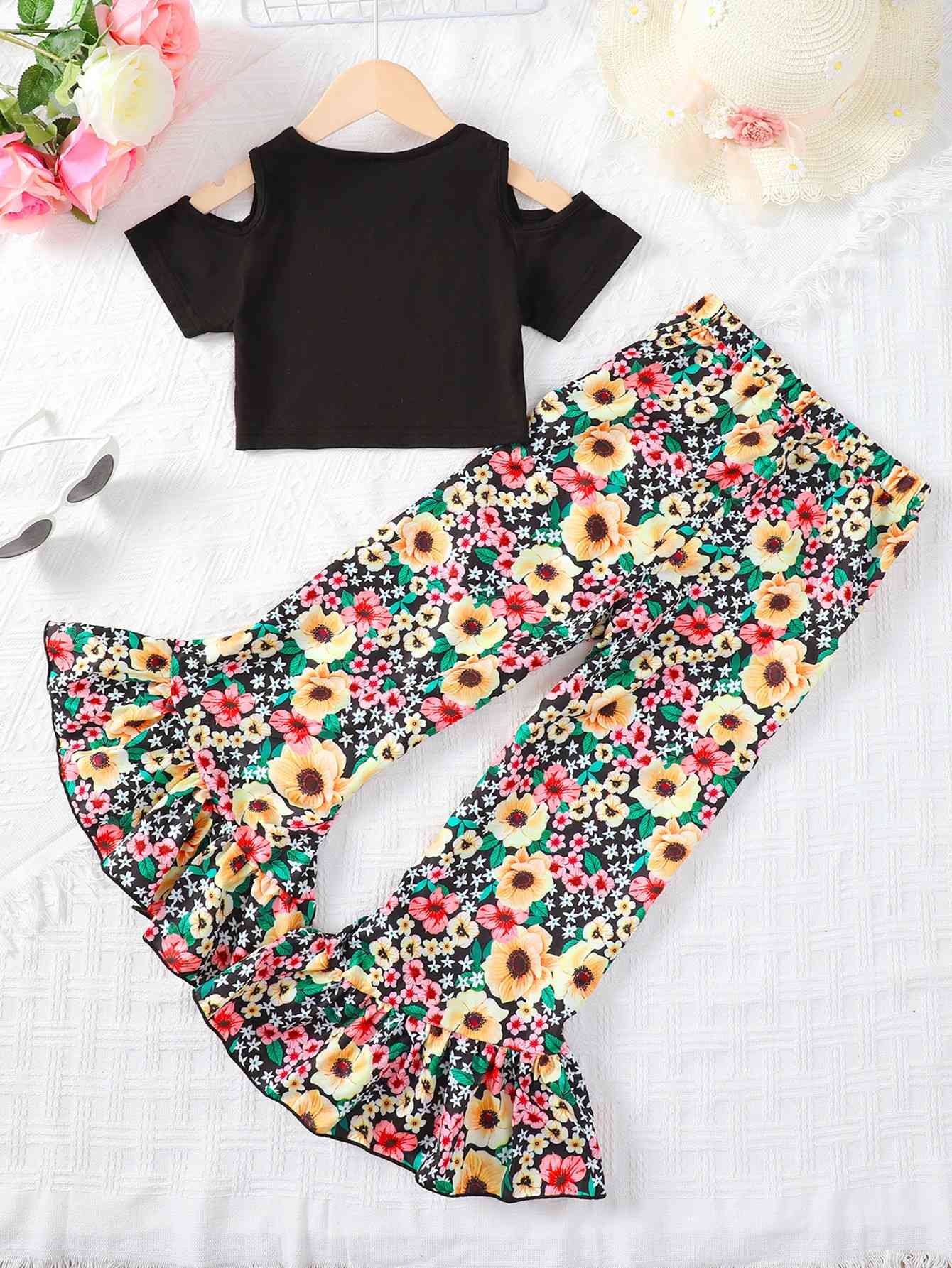 Floral Bell Set - Girls