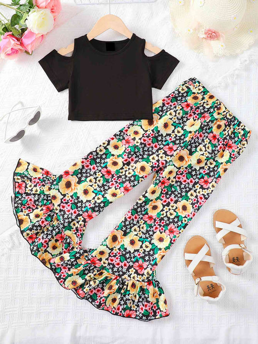 Floral Bell Set - Girls
